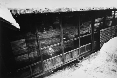 「雪の中で」秋田湯沢